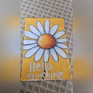 Yellow Daisy Bath Towel